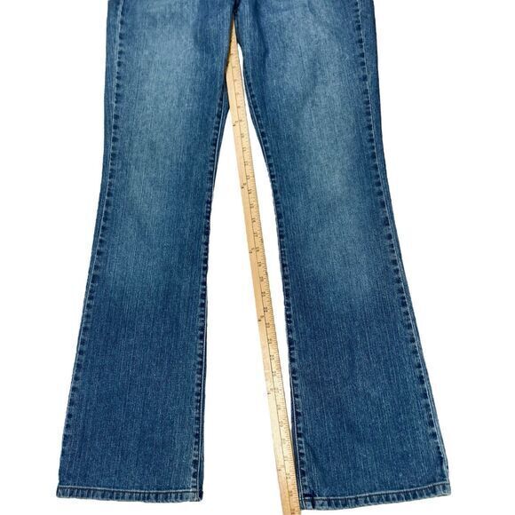 Levi's 515 Jeans Womens 12 Blue Neuveau Boot Cut Stretchy Western Cowgirl Denim - Picture 12 of 14